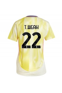 Fotbalové Dres Juventus Timothy Weah #22 Dámské Venkovní Oblečení 2024-25 Krátký Rukáv